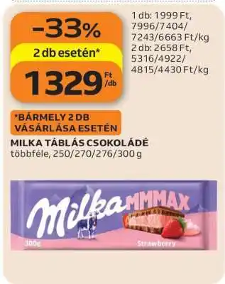 MILKA Táblás csokoládé