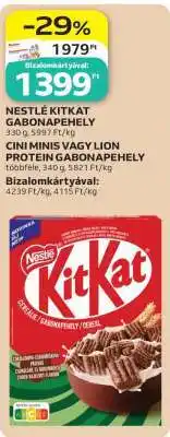 Auchan NESTLÉ KitKat Gabonapehely ajánlat