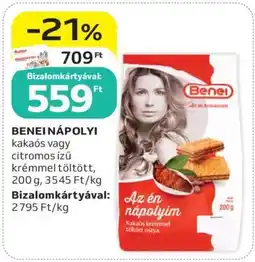 Auchan Benei Nápolyi ajánlat