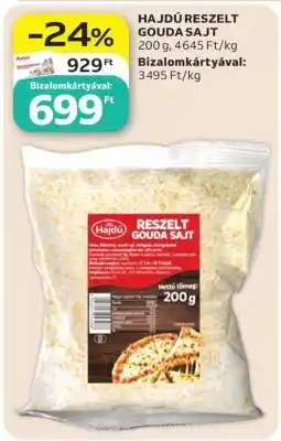 Auchan HAJDÚ RESZELT GOUDA SAJT ajánlat