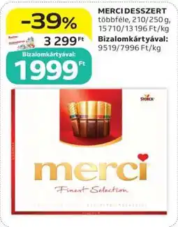 Auchan Merci Desszert ajánlat