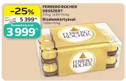 Auchan Ferrero Rocher desszert ajánlat