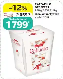Auchan Raffaello desszert ajánlat