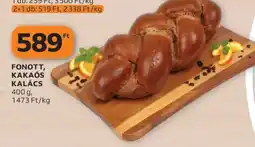 Auchan Fonott, kakaós kalács ajánlat