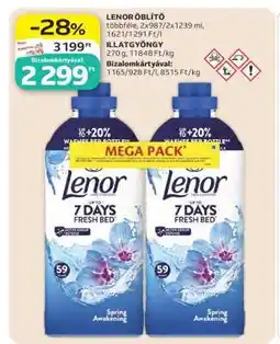 Auchan LENOR Öblítő ajánlat