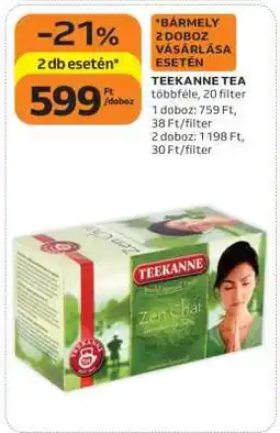 Auchan TEEKANNE TEA ajánlat