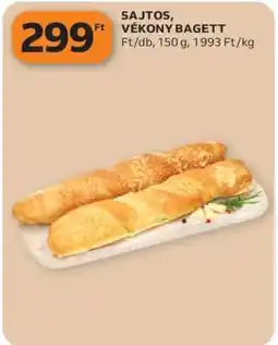 Auchan SAJTOS VÉKONY BAGETT ajánlat