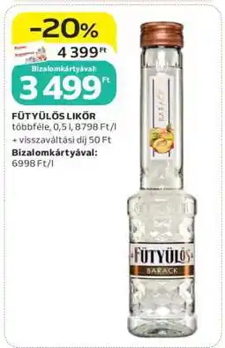 Auchan Fütyülős likőr ajánlat