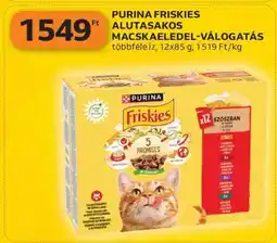 Auchan PURINA FRISKIES ALUTASAKOS MACSKAELEDEL-VÁLOGATÁS ajánlat