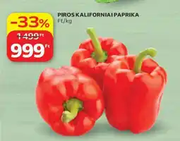 Auchan Piros Kaliforniai Paprika ajánlat