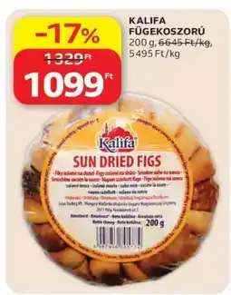 Auchan KALIFA FÜGEKOSZORÚ ajánlat