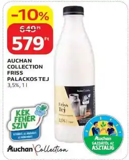 Auchan Auchan Collection Friss Palackos Tej ajánlat