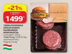 Auchan TERRA PANNONIA ANGUS MARHA HAMBURGER HÚSPOGÁCSA ajánlat