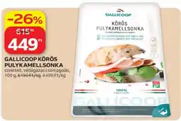 Auchan GALLICOOP KÖRÖS PULYKAMELLSONKA ajánlat