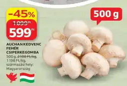 Auchan AUCHAN KEDVENC FEHÉR CSIPERKEGOMBA ajánlat