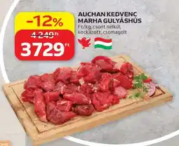 Auchan Auchan Kedvenc Marha Gulyáshús ajánlat