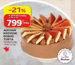 Auchan AUCHAN KEDVENC DOBOS TORTA ajánlat