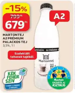 Auchan MARTONTEJ A2 PRÉMIUM PALACKOS TEJ ajánlat
