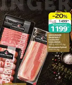 Auchan GIERLINGER DARABOLT CSÁSZÁR-SZALONNA ajánlat