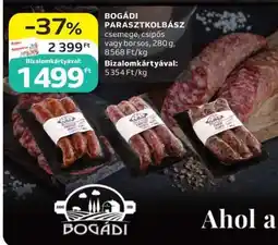Auchan BOGÁDI PARASZTKOLBÁSZ ajánlat
