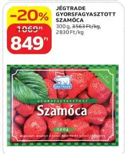 Auchan JÉGTRADE GYORSFAGYASZTOTT SZAMÓCA ajánlat