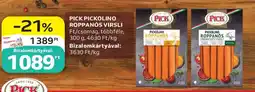 Auchan Pick Pickolino roppanós virsli ajánlat