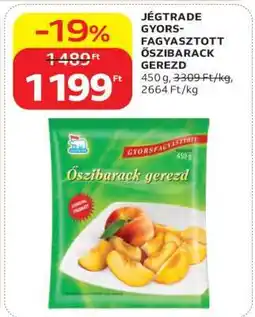 Auchan Jégtrade Gyorsfagyasztott Őszibarack Gerezd ajánlat
