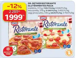 Auchan Dr. Oetker Ristorante Gluténmentes Pizza ajánlat