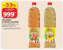 Auchan Pölöskei Gyümölcsszörp ajánlat
