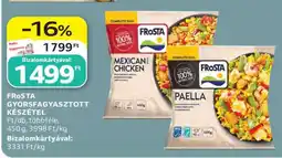 Auchan FRoSTA GYORSFAGYASZTOTT KÉSZÉTEL ajánlat