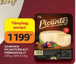 Auchan SZARVASI PICANTE ÉRLELT PRÉMIUM SAJT ajánlat