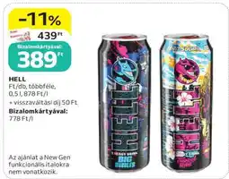 Auchan HELL ajánlat