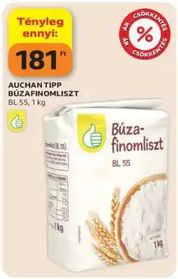 Auchan Auchan Tipp Búzafinomliszt ajánlat