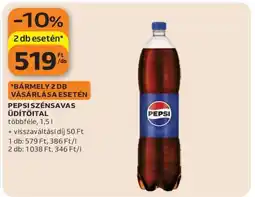 Auchan Pepsi szénsavas üdítőital ajánlat
