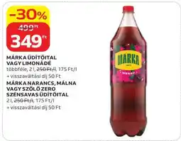 Auchan MÁRKA ÜDÍTŐITAL VAGY LIMONÁDÉ ajánlat