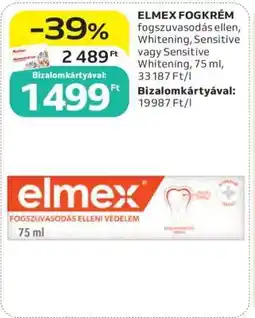 Auchan ELMEX FOGKRÉM ajánlat