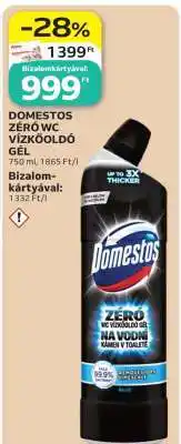 Auchan Domestos Zéró WC Vízkoóldó Gél ajánlat