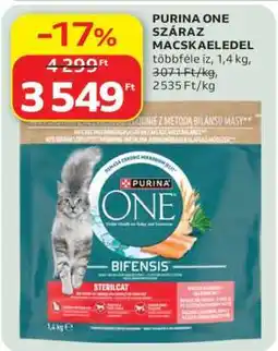 Auchan Purina ONE Száraz Macskaeledel ajánlat
