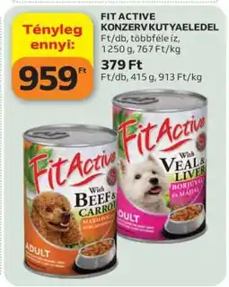 Auchan FIT ACTIVE KONZERV KUTYAELEDEL ajánlat