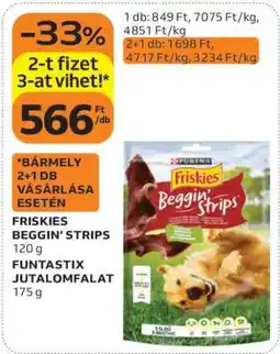 Auchan FRISKIES BEGGIN’ STRIPS ajánlat