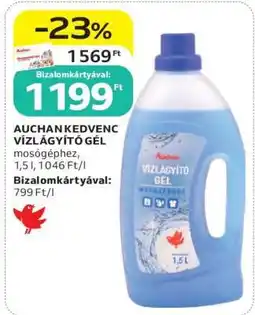 Auchan AUCHAN KEDVENC VÍZLÁGYÍTÓ GÉL ajánlat