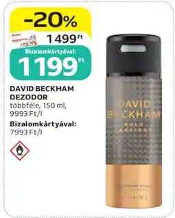 Auchan DAVID BECKHAM DEZODOR ajánlat