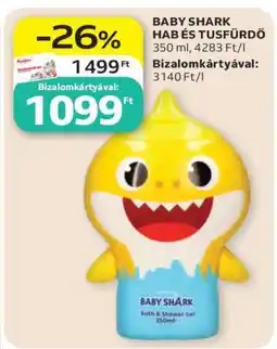 Auchan BABY SHARK HAB ÉS TUSFÜRDŐ ajánlat