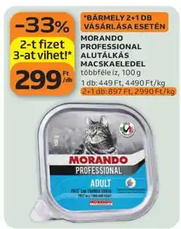 Auchan MORANDO PROFESSIONAL ALUTÁLKÁS MACSKAELEDEL ajánlat