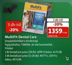 Fressnapf MultiFit dental care ajánlat