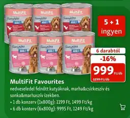 Fressnapf MultiFit favourites ajánlat
