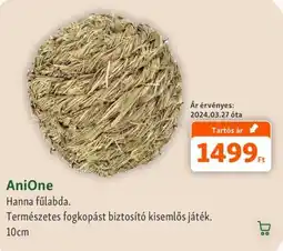 Fressnapf AniOne hanna fülabda ajánlat