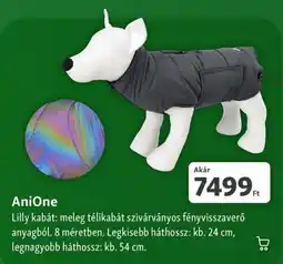 Fressnapf AniOne lilly kabát ajánlat