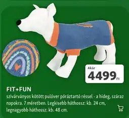 Fressnapf Fit+fun szivárványos kötött pulóver ajánlat