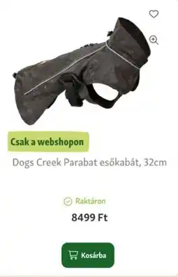 Fressnapf Dogs Creek Parabat esőkabát ajánlat